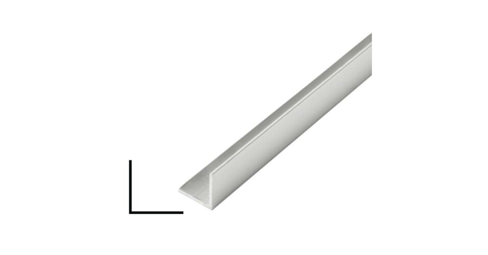 Alumínium L profil AlMgSi0,5/F22/60*60*2